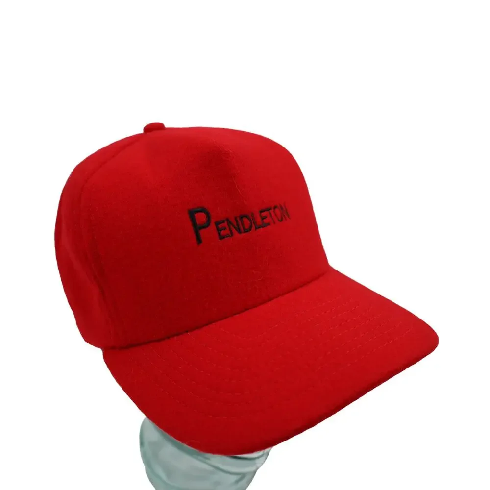 Vintage Pendleton %100 Wool Spellout Fitted Cap
